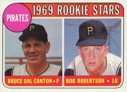 1969 Topps Pirates Rookies #468y Baseball Card