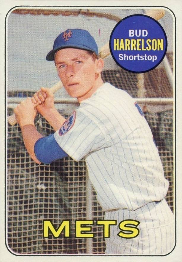 1969 Topps Bud Harrelson #456 Baseball Card