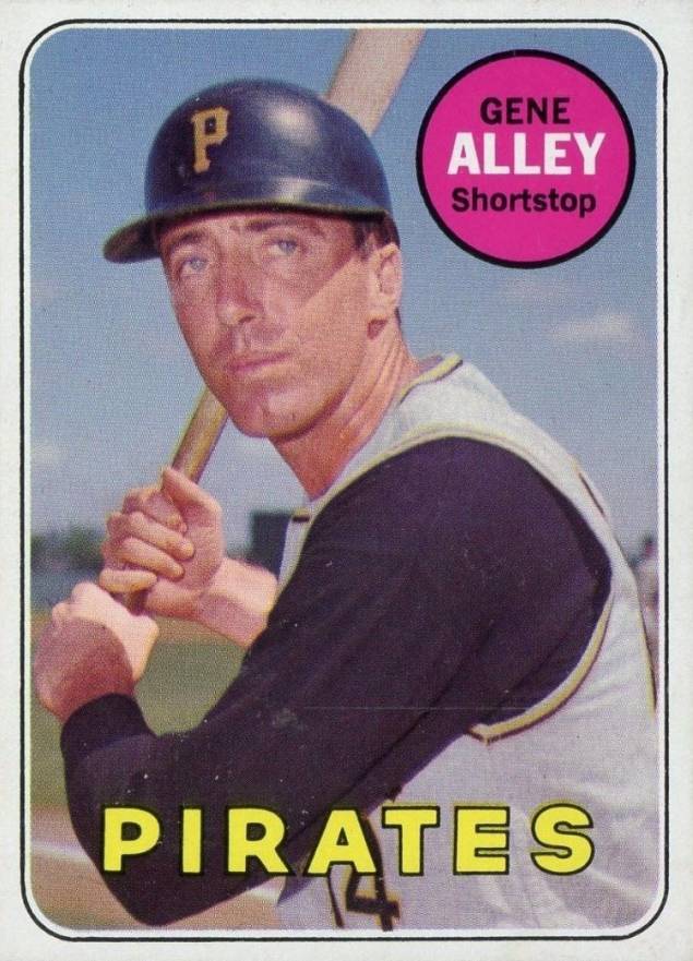 1969 Topps Gene Alley #436 Baseball Card
