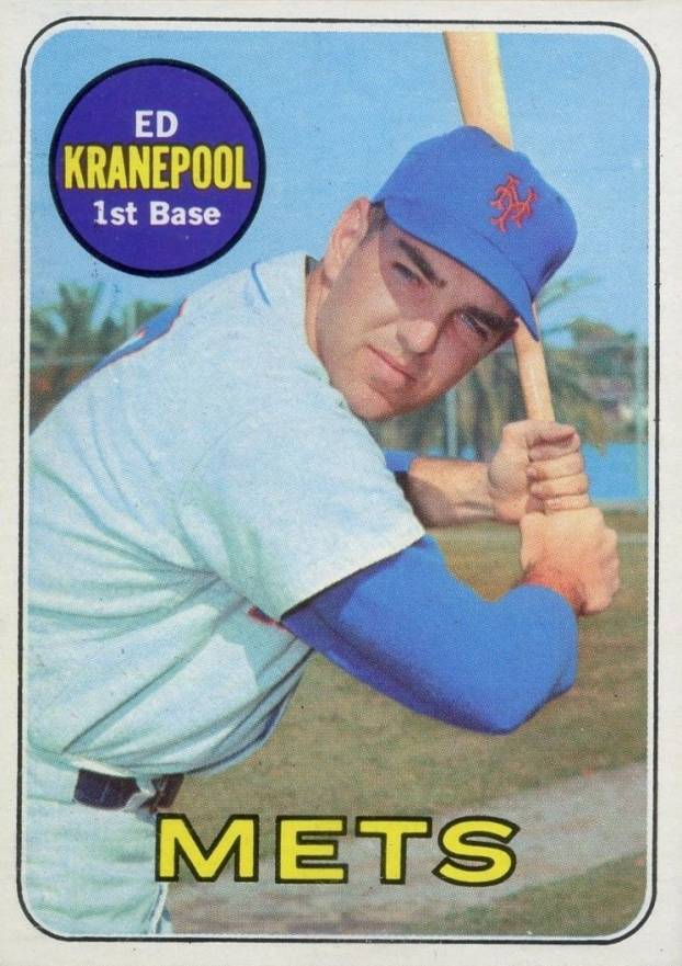 1969 Topps Ed Kranepool #381 Baseball Card