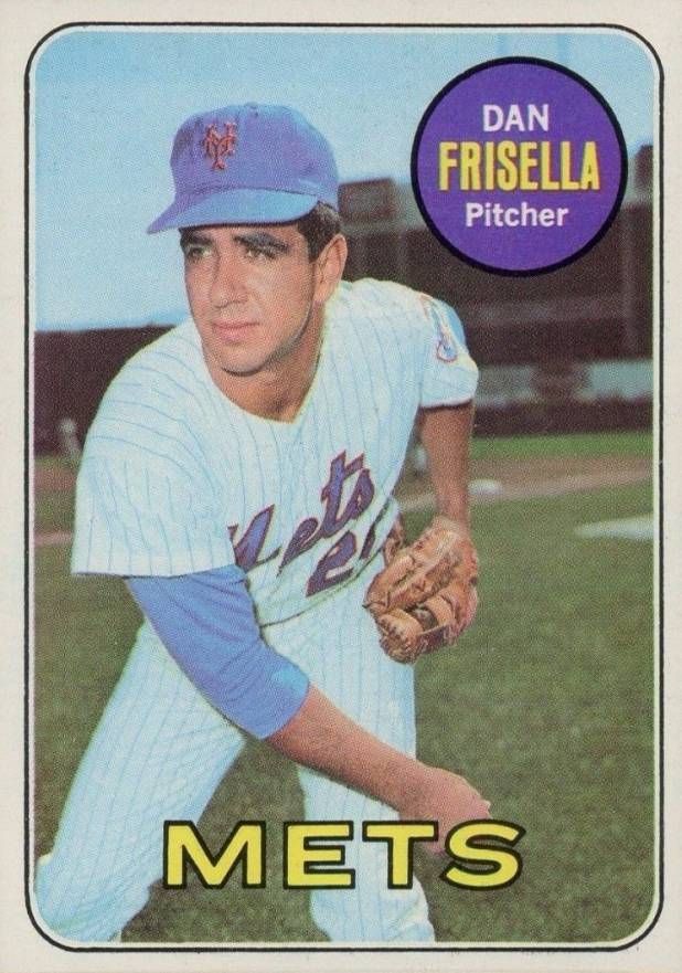 1969 Topps Dan Frisella #343 Baseball Card