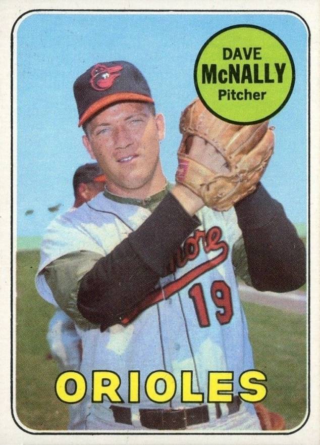 1969 Topps Dave McNally #340 Baseball Card