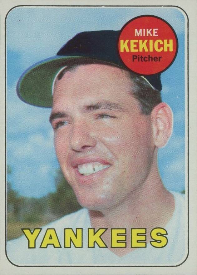 1969 Topps Mike Kekich #262 Baseball Card