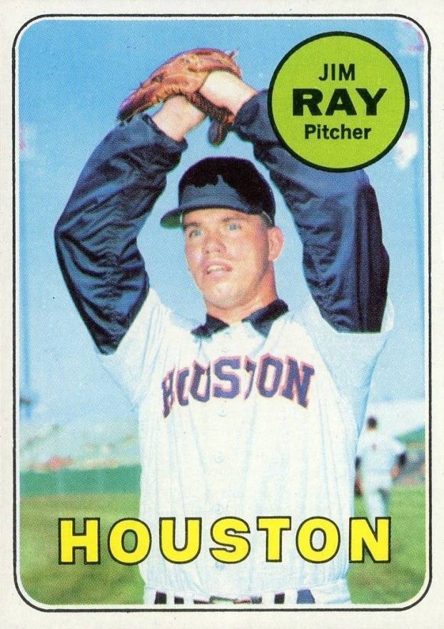 1969 Topps Jim Ray #257 Baseball Card