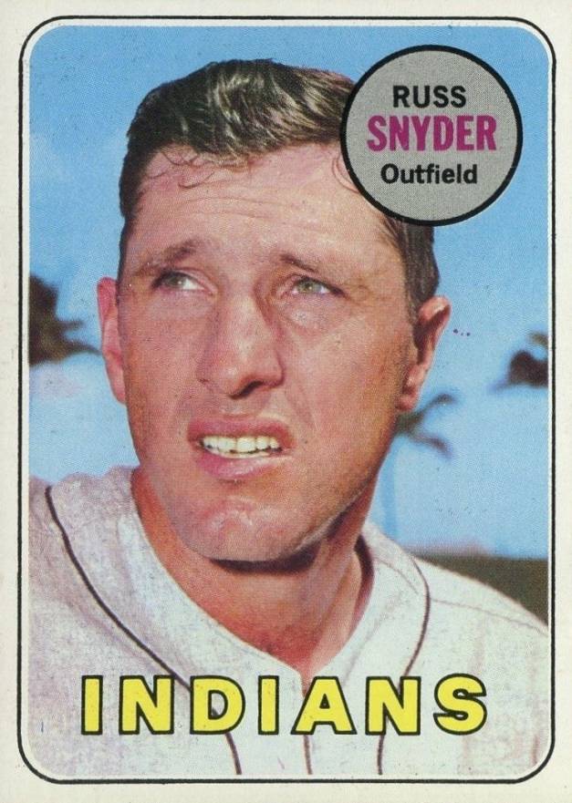 1969 Topps Russ Snyder #201 Baseball Card