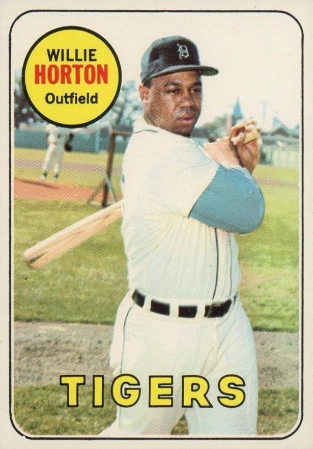  1968 Topps # 360 Willie Horton Detroit Tigers (Baseball Card)  VG Tigers : Collectibles & Fine Art