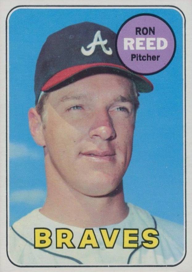 1969 Topps Ron Reed #177 Baseball Card