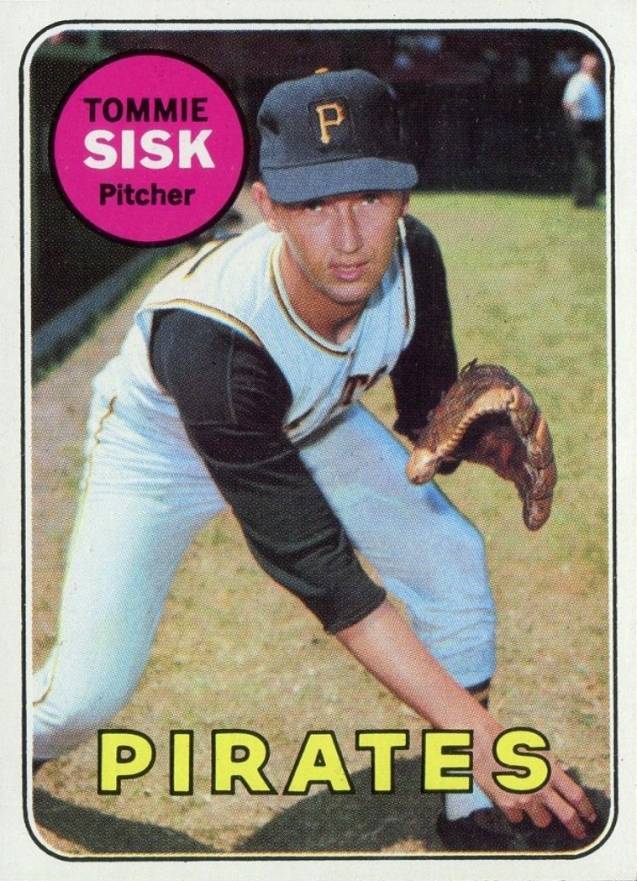 1969 Topps Tommie Sisk #152 Baseball Card