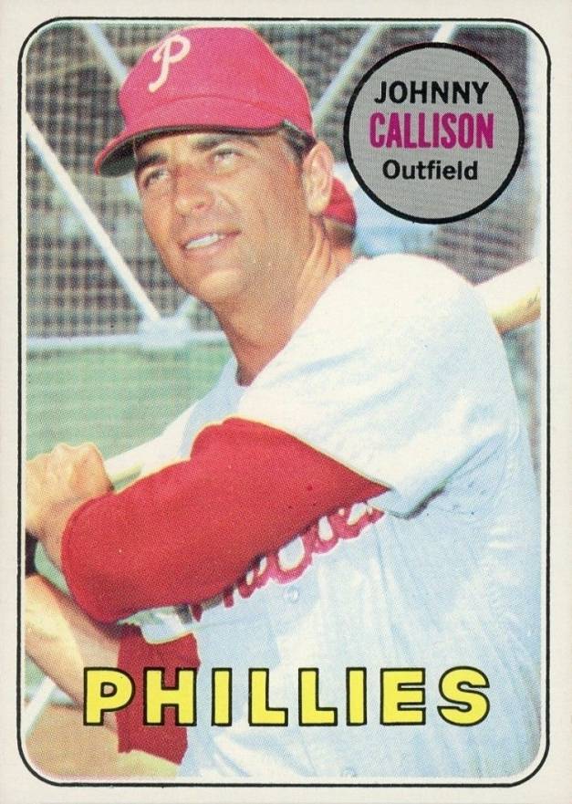 1969 Topps Johnny Callison #133 Baseball Card