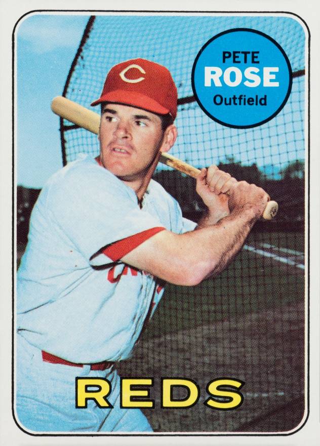 1969 Topps Pete Rose #120 Baseball Card
