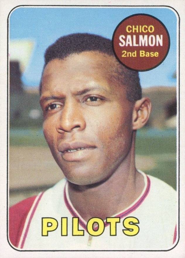 1969 Topps Chico Salmon #62 Baseball Card