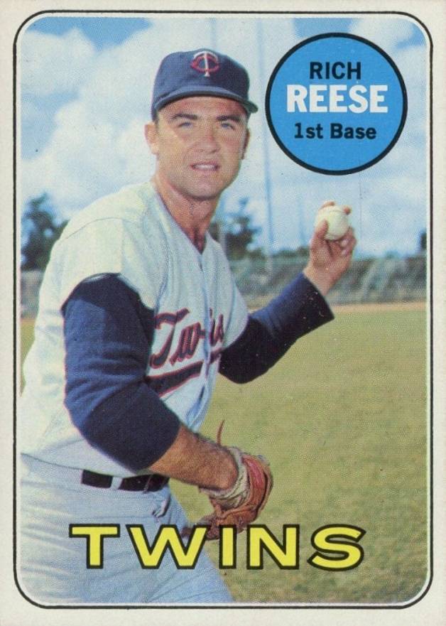 1969 Topps Rich Reese #56 Baseball Card