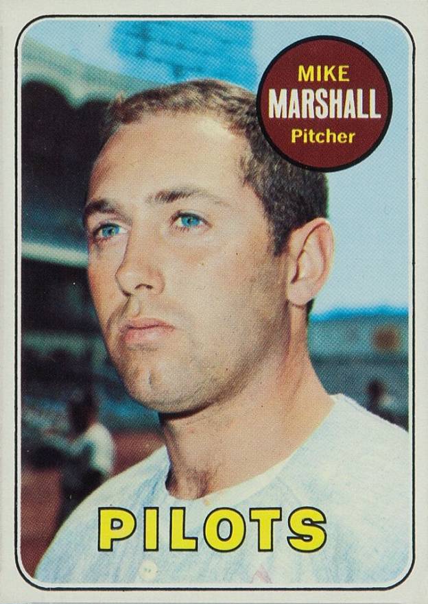 1969 Topps Mike G. Marshall #17 Baseball Card