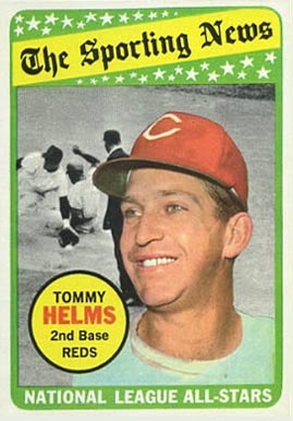 1969 Topps Tommy Helms #418 Baseball Card