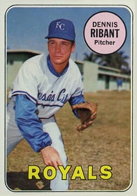 1969 Topps Dennis Ribant #463 Baseball Card