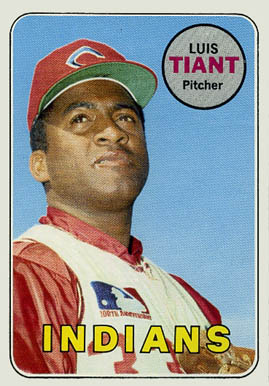 1969 Topps Luis Tiant #560 Baseball Card