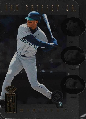1997 Leaf Get-A-Grip  Griffey Jr./Maddux #1 Baseball Card