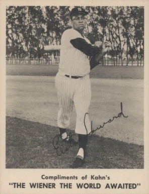 1963 Kahn's Wieners Elston Howard # Baseball Card