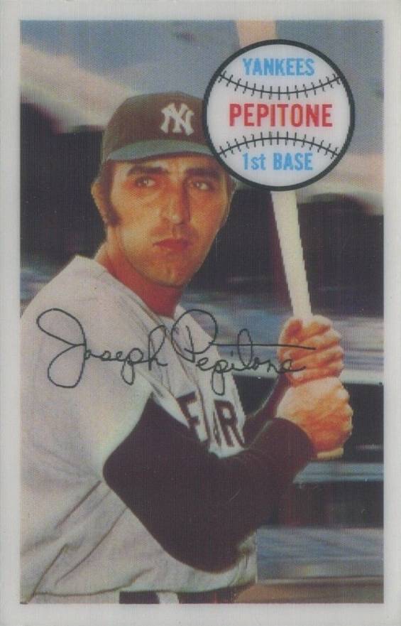 1970 Kellogg's Kelloggs Joe Pepitone #59 Baseball Card