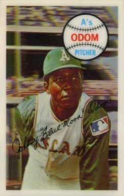 1970 Kellogg's Kelloggs Johnny Odom #38 Baseball Card