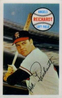1970 Kellogg's Kelloggs Rick Reichardt #18 Baseball Card