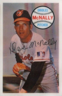 1970 Kellogg's Kelloggs Dave McNally #14 Baseball Card