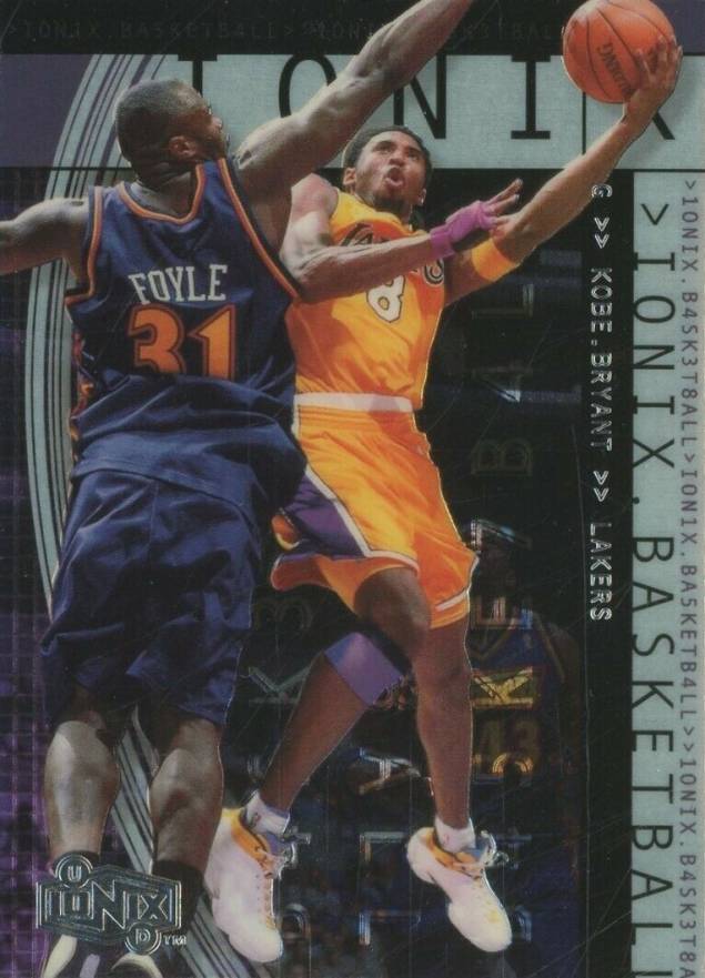 1999 Upper Deck Ionix Kobe Bryant #25 Basketball Card