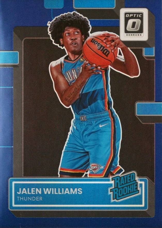 2022 Panini Donruss Optic Jalen Williams #235 Basketball Card