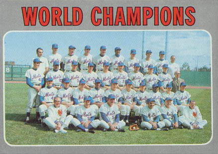 1970 Topps World Champions #1 Baseball Card