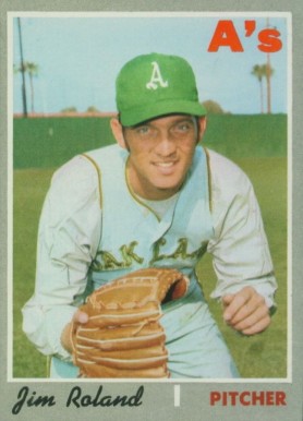 1970 Topps Jim Roland #719 Baseball Card