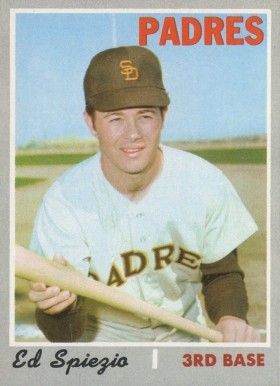 1970 Topps Ed Spiezio #718 Baseball Card