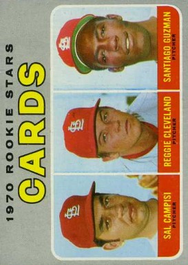 1970 Topps St Louis Cardinals Rookies #716 Baseball Card