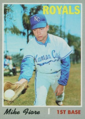 1970 Topps Mike Fiore #709 Baseball Card