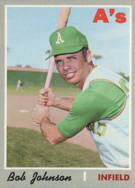 1970 Topps Bob Johnson #693 Baseball Card