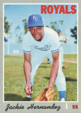 1970 Topps Jackie Hernandez #686 Baseball Card
