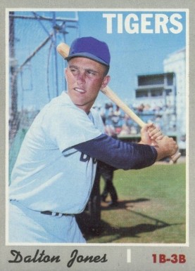 1970 Topps Dalton Jones #682 Baseball Card