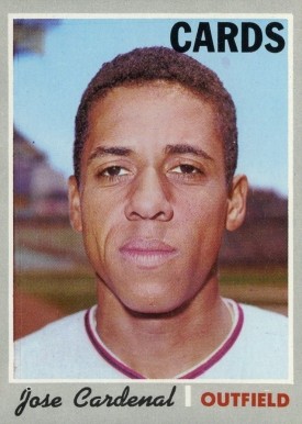 1970 Topps Jose Cardenal #675 Baseball Card