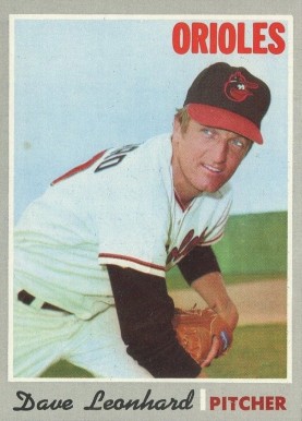 1970 Topps Dave Leonhard #674 Baseball Card