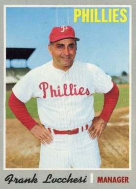 1970 Topps Frank Lucchesi #662 Baseball Card