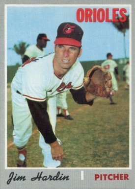 1970 Topps Jim Hardin #656 Baseball Card