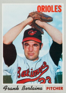 1970 Topps Frank Bertaina #638 Baseball Card