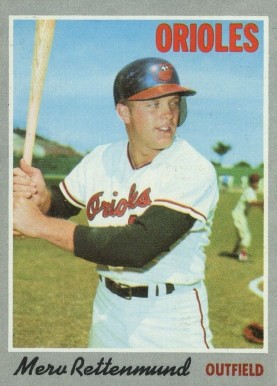 1970 Topps Merv Rettenmund #629 Baseball Card