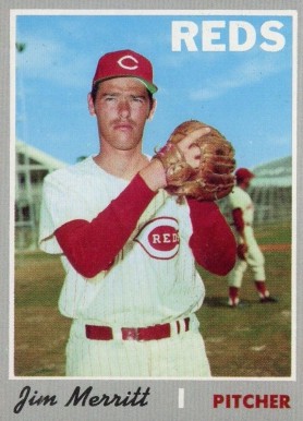 1970 Topps Jim Merritt #616 Baseball Card