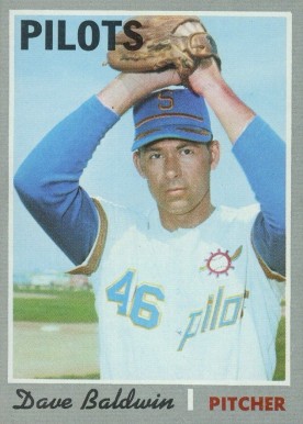 1970 Topps Dave Baldwin #613 Baseball Card