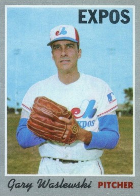 1970 Topps Gary Waslewski #607 Baseball Card
