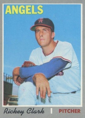 1970 Topps Rickey Clark #586 Baseball Card