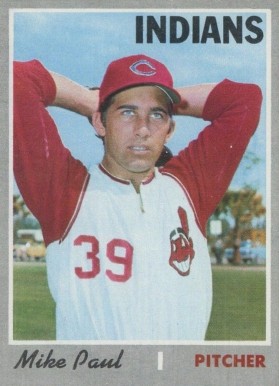 1970 Topps Mike Paul #582 Baseball Card