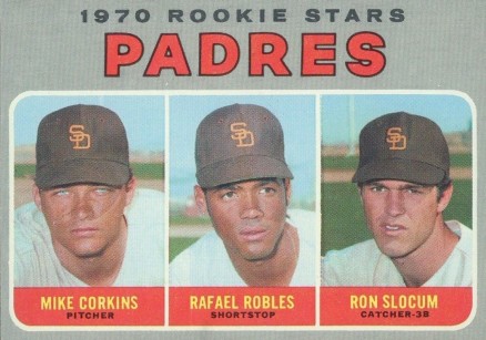 1970 Topps Padres Rookies #573 Baseball Card