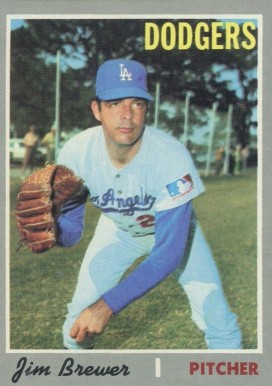 1970 Topps Jim Brewer #571 Baseball Card