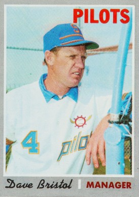 1970 Topps Dave Bristol #556 Baseball Card